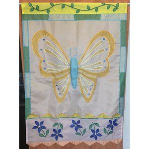 Butterfly Spring Yard Flag 27x 38 Inch Garden decor